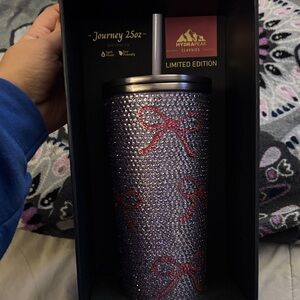 Hydrapeak Classics Limited Edition Glitter Tumbler - Purple and pink